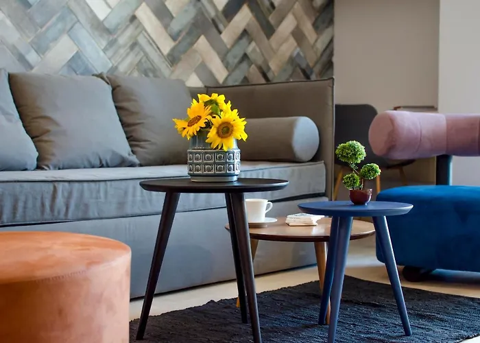 Stylish Studio, Centre - Private Parking - Panoramic Views Apartamento